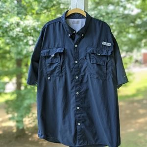Columbia Mens PFG fishing shirt, size XL